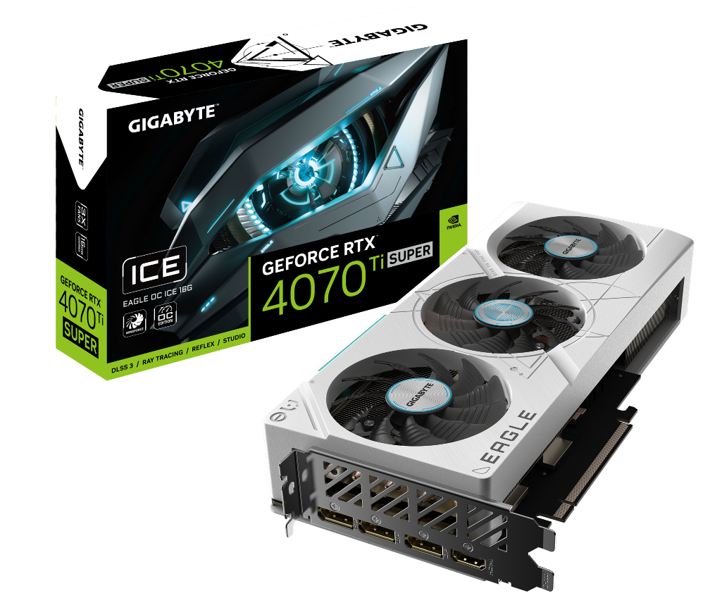 GeForce RTX 40 EAGLE OC ICE Grafikkarte Gigabyte